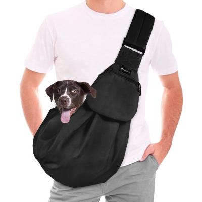 China Viable Pets Accessories Dog Carrier Sling Shoulder Bag Waterproof Adjustable Travel Tote Bags Dog Carrier for sale