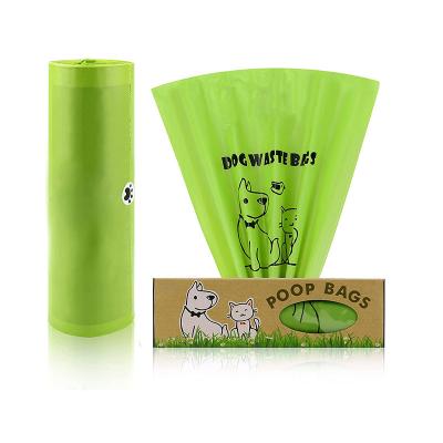 China Sustainable Environmental Protection For Dog Poop Bag Durable Biodegradable Plastic Flat Type Waste Bag for sale