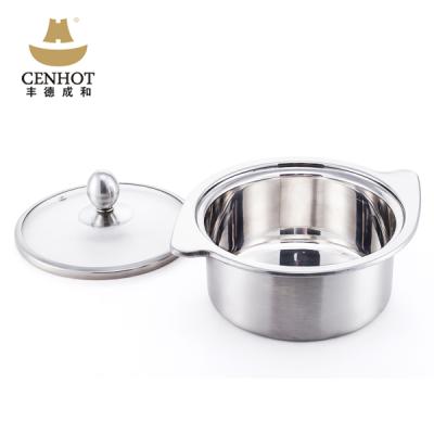 China Viable Soup Hot Pot Factory Production Kitchenware Set Milk Pot Soup Pot Chinese Cookware for sale