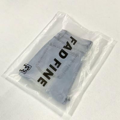 China Moisture Proof Customized Transparent PP Printed Self Adhesive Plastic Envelope Bag for sale