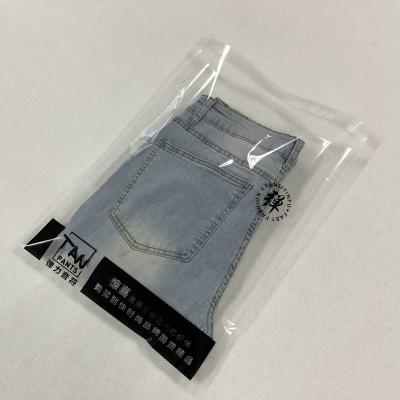 China Disposable Custom Packaging Garment Pvc Self Adhesive Plastic Bag for sale