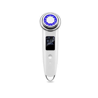 China Personal Beauty Equipment Blood Vessel Removal Skin Care Light-screen Heating EMS Import Micro-Current Instrument Beauty Facial Cleansing Massage for sale