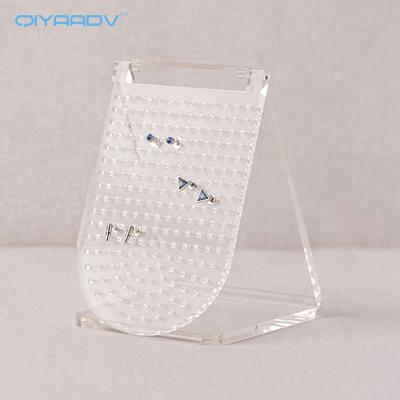 China Durable Wholesale Pop Custom Folding Acrylic Ear Stud Organizer for sale