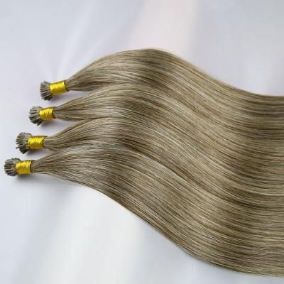 China 28 Inch Itip Virgin Hair Silky Straight Mix Raw Color Russian Virgin Hair Double Ended Extensions for sale