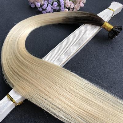 China Custom Size 22inch T#4-22 50g Silky Straight Wave Remy Human Hair 100% Ultrasound Hair Extensions for sale