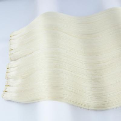 China 100% Double Drawn Silky Straight Wave Hair Making Machine Keratin Tip Hair Weft Extensions for sale