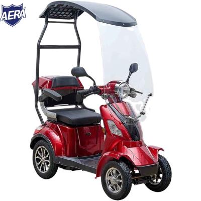 China EEC AERA-AFW001 Success 1000W Unisex Good Quality Electric Mobility Scooter For Disabled Elders With Roof for sale