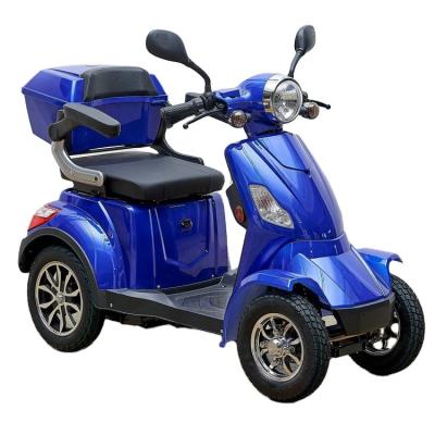 China Hot Sale AERA-AFW001 Europe Warehouse 4 Wheel Unisex Scooter with Roof and Auto Brake for Disabled Electric Mobility Scooter for sale