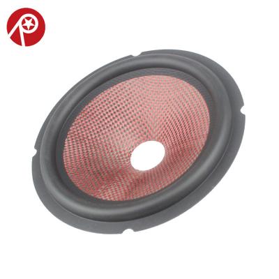 China 6.5 Inch HIGH FIDELITY Rubber Edge Cone Speaker Mixed Woven Paper Cone for sale