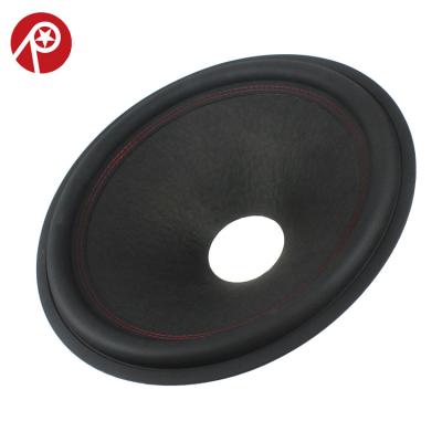 China Woofer 18 inch speaker double-stitched rubber surroundRed professional audio diaphragm for sale