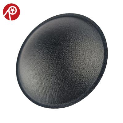 China Istaray home theater 75mm coating fabric speaker dust cap dome for sale