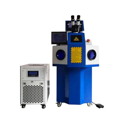 China Building Material Shops Hot Jewelry Spot Laser Welder 200W Mini Jewelry YAG Laser Welding Machine For Gold Silver for sale