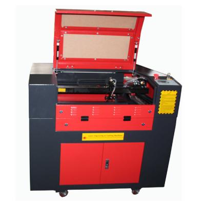 China Mini Deep Marking CO2 4060 Laser Engraving Machine Laser Engraver Wood Leather Fabric Laser Cutting Machine for sale