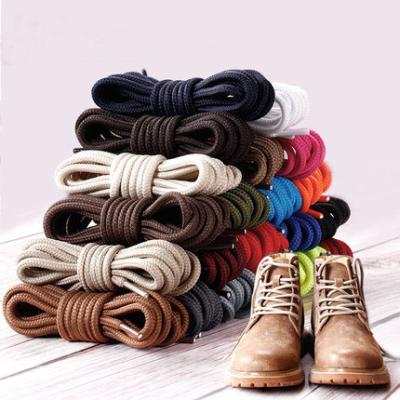 China Round Strong Round Boot Laces Walking Hiking Boot Laces Shoe Laces Sneaker Laces for sale