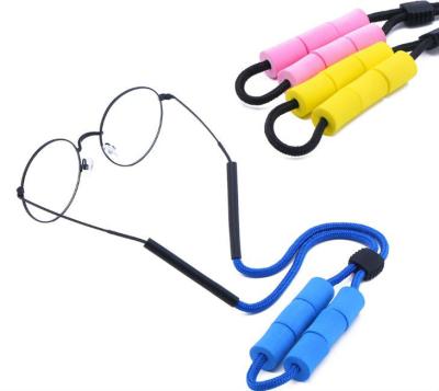 China Cotton Multi Color Glasses Retainer Chain Adjustable Glasses Tie Sunglasses Rope Floating Holder for sale