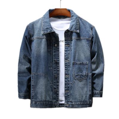 China High Quality Fashionable Men's Denim Jackets Long Lasting Long Lasting Warm Sale for sale