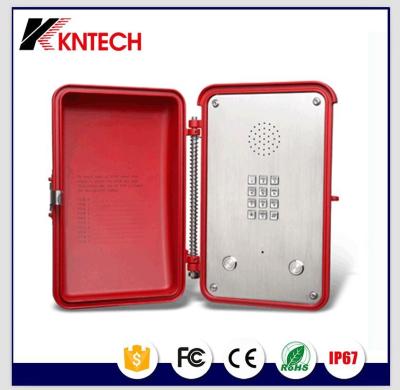 China alert  Waterproof tunnel telephone, dust proof telephone loud speaking phone for Offshore Oil Platform KNSP-15 for sale