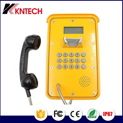 China Weatherproof Telephone Voip telephone Industrial Telephone with LCD display For Mine Use hotline KNSP-16 for sale