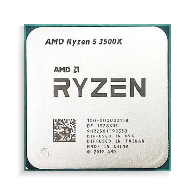 China NEW Desktop CPUs For AMD R'yzen 5 3500X R5 3500X 3.6 GHz Six-Core Six-thread CPU Processor 7NM 65W L3=32M Socket AM4 100-000000158 for sale