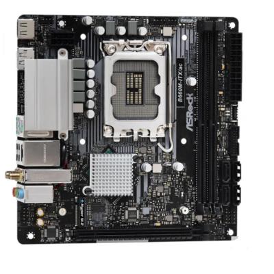 China wholesale desktop mini itx motherboard b660 lga1700 core i3 i5 i7 cpu ddr4 slot ATX power supply desktop motherboards for sale