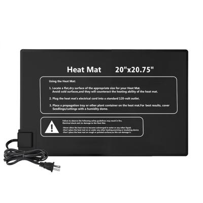 China 10" x 20.5" Small Hot Hydroponic Seedling Heat Mat Control and Digital Thermostat Combo Set for Seed Germination for sale