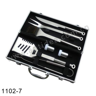 China Easily Cleaned Popular Sold 7 Piece Grill Set Barbecue for sale