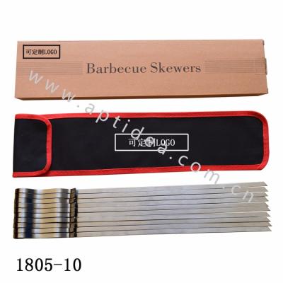 China Easily Cleaned 10 Pcs Kebab Skewers 17