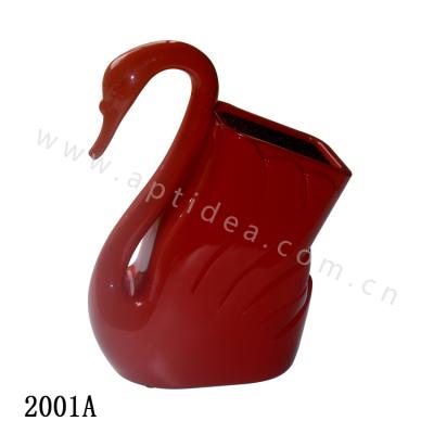 China Sustainable Hot Selling Amazon Plastic Swan Shape Plastic Knife Block for sale