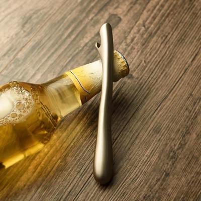 China Bottle Opener Stainless Steel Bar Tools Beer Opener Creative Cool Cola Opener for Cocktail Wine Openers Gift Bartender for sale