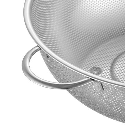 China Low Price Guaranteed Quality Kitchen Mini European Stand 22.5cm Colander for sale