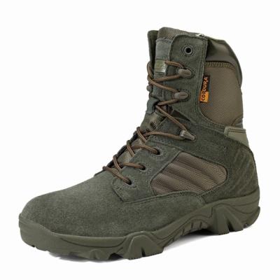 China Outdoor Tactical Army Desert Battle Boots Lightweight Waterproof Green High Boots Hunting Men's Tactical Battle Boot for sale