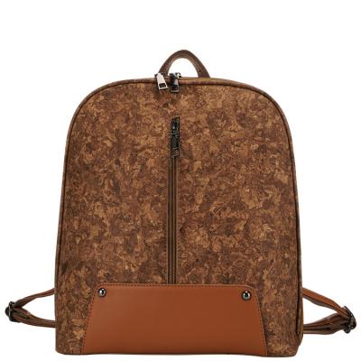 China Hot Selling Waterproof Portugal Natural Eco-friendly Cork Vegan Fabric Other Backpack For Women for sale