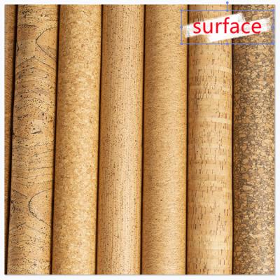 China Waterproof Cork Wrinkle Resistance Cork Fabric Wholesale Eco - Friendly Natural Leather Side All Cork for sale