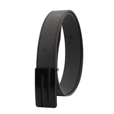 China High Quality Wholesale Fashion Cork Waist Belt Leather Vegan Handmade Designer Belt for sale