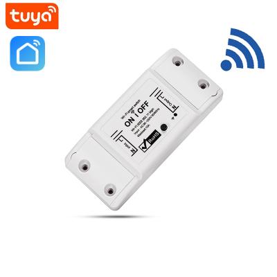 China CE ROHS Tuya Home Smart WiFi Circuit Breaker Wireless Switch Module with Voice Control Countdown Timer for sale