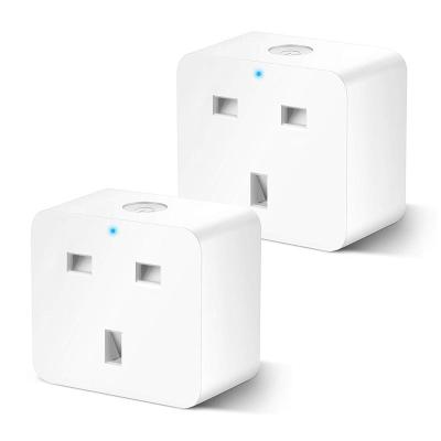 China UK Main Switch Type Residential / Multi-Purpose WiFi Smart Plug with Alexa and Google Home for sale