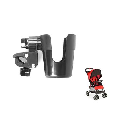 China Universal pp stroller cup holder for stroller bottle holder 360 degree rotation adjustable for sale