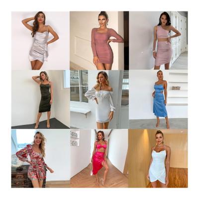 China 2022 summer anti-static wholesale dresses in loose casual shein ball gown shein sexy clothes loose women club dress dresses for sale