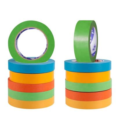 China Automotive Masking Crepe Washi Paper Tape for Sharp Line Painting No Residue and Easy for sale