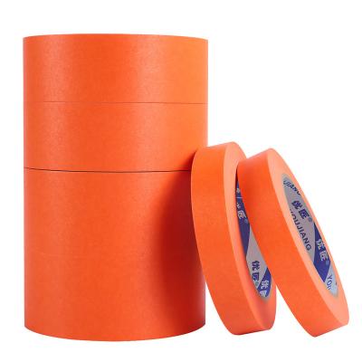 China Orange Washi Masking Tape 12-72mm UV Reinentfernung 0,15mm 0,18mm Wrapables Washi Tape zu verkaufen