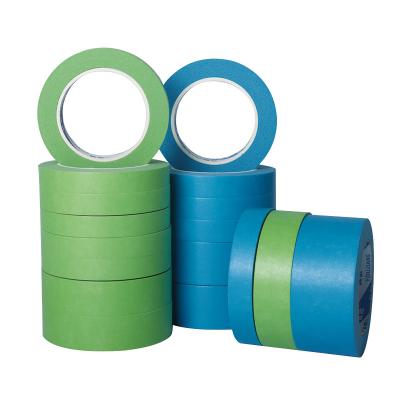 China 24mm Washi Masking Tape Decorating Artist Craft Green Painters Tape Masking For Indoor for sale