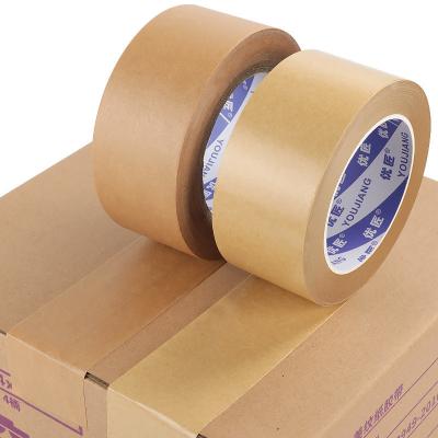 Cina Rubinetto di carta kraft rinforzato in gomma marrone scrittura a mano Fibra Jumbo Rolls impermeabile in vendita