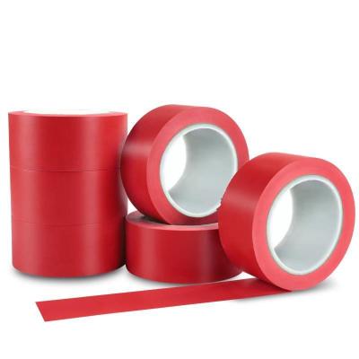 China Construction And Hazardous Areas Red General Purpose Tape For Cable Marking for sale