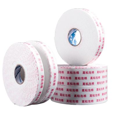 China Heat Resistant Double Sided Foam Tape Custom Logo OEM Service Acrylic EVA for sale