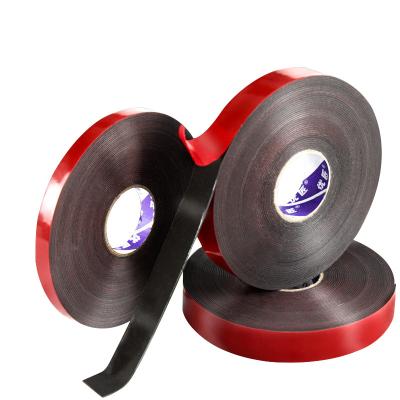 China Pressure Sensitive White / Black Rubber Adhesive EVA Foam Tape For Carton Sealing for sale