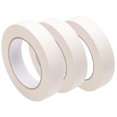 China General Purpose Natural Rubber Crepe Paper Masking Tape for sale