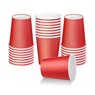 China Recycled Materials Disposable Paper Cups, Hot Coffee Cup 75 Packs, Paper Coffee Cup for Office and Kitchen Use for sale