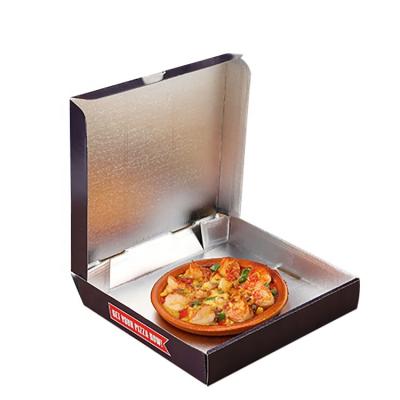 China Disposable customized thermal aluminum foil pizza box for sale for sale