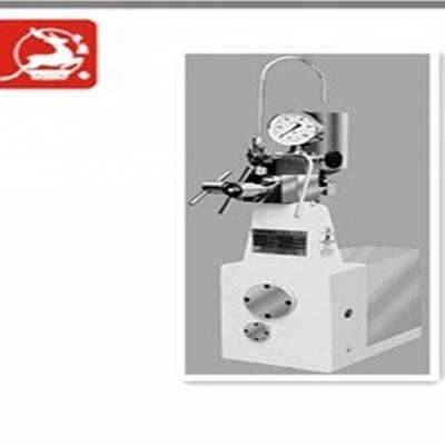 China Mini scale lab homogenizer milk juice ketchup high pressure homogenizer machine in lab good price for sale 90x56x136cm for sale