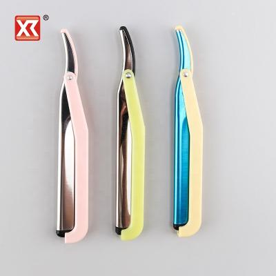 China Custom Single Blade Private Label Barber Hair Shaving Straight Edge Stainless Steel Disposable Blades Razor for sale